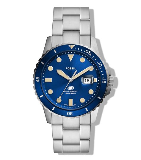 reloj fossil blue precio